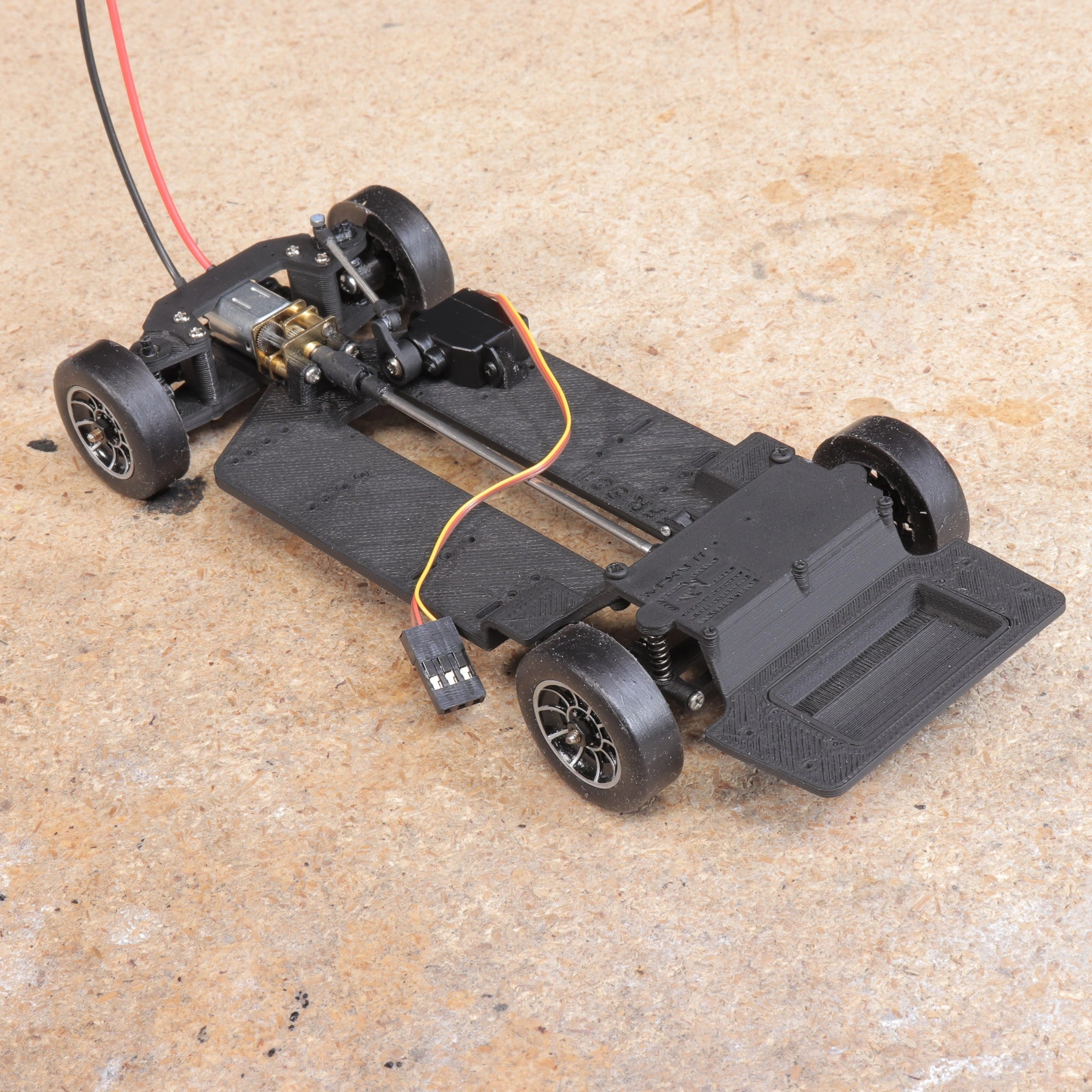 General's 69 Charger: ARTR Ready-to-Run 1/25 Scale Muscle Car Chassis - SC1 FFR!