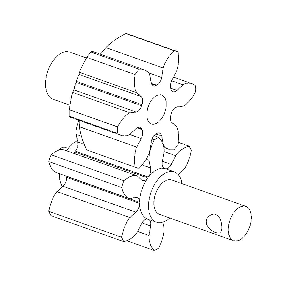 RFM1 V1 Motor Mount: High-Performance Resin Gears for Ultimate Speed!